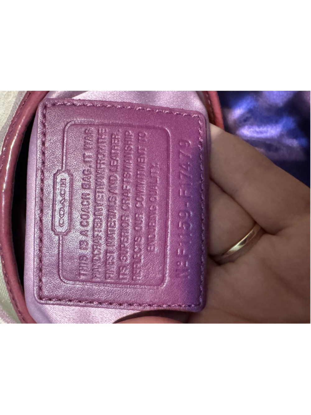Coach Penelope Optic Signature Hippie Crossbody Bag F1159-F17479 Purse Hipster - Picture 6 of 9